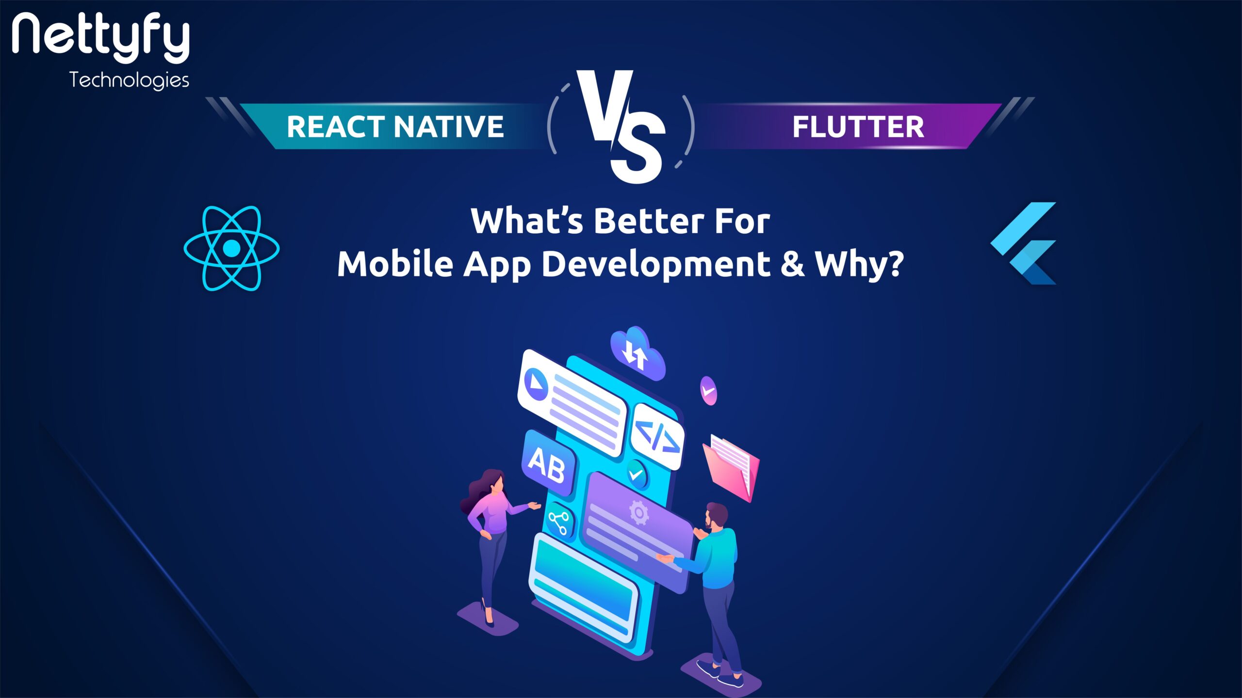 Confused between flutter and react native! here’s a guide to choosing the best option for mobile app development