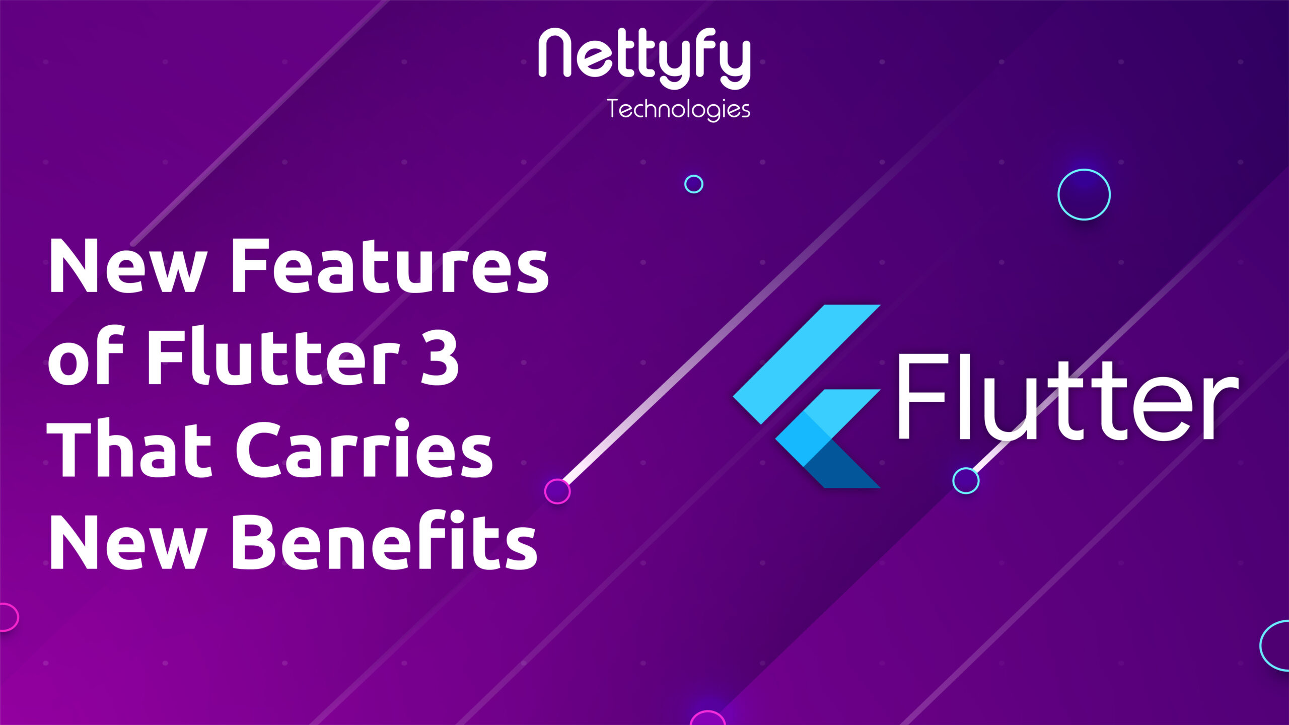 New features of flutter 3 carries new benefits